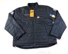 Carhartt Rain Defender Lightweight Insulated Jacket Mens L Black Relaxed Fit NWT