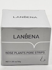 Lanbena Aloe Blackheads Remover Cream Nose Pore Strips Face Mask 30g