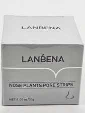 Lanbena Aloe Blackheads Remover Cream Nose Pore Strips Face Mask 30g