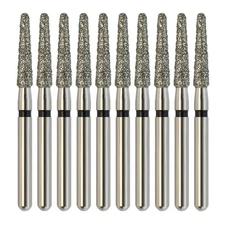 Dental Diamond Burs 856/018SC Round End Taper Super Coarse Grit FG High Speed