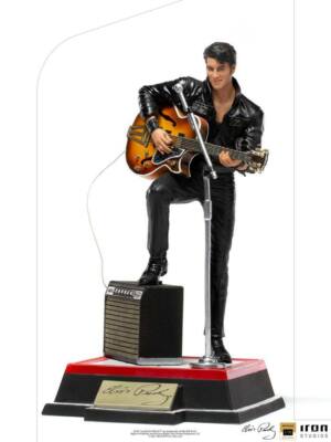 ELVIS PRESLEY - Comeback Special 1/10 Deluxe Art Scale Statue Iron