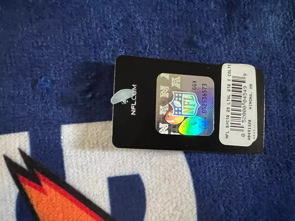 Indianapolis Colts NEW NFL Pro Team WinCraft Teal Gatorade Sideline Towel 41x21 - Image 4 of 4