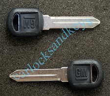 New 1995-1998 Gm Gmc Sierra Truck Key Blanks Blank