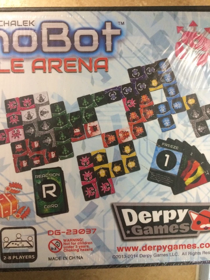 NANOBOT BATTLE ARENA Skill Game Age 14+ Benji Michalek Nano Bot Tile Game RARE - Image 4 of 4