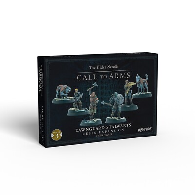 The Elder Scrolls CALL to ARMS Dawnguard Stalwarts  Modiphius MUH0330306