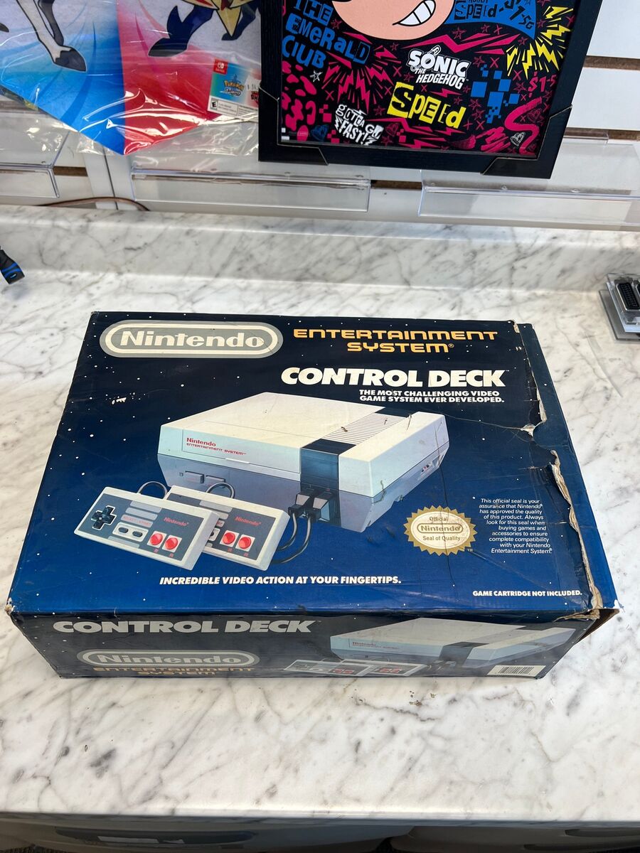 Nintendo Entertainment System NES Console in Box FOR PARTS Nintendo Entertainment System NES Console in Box FOR PARTS