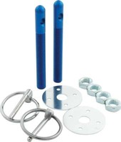 Allstar Professionelles Alum Hood Pin Kit 3/8 Zoll Blau