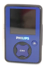 Philips GoGear 2GB MP3 Digital Music Player SA3020/37 Blue Black Bad Battery