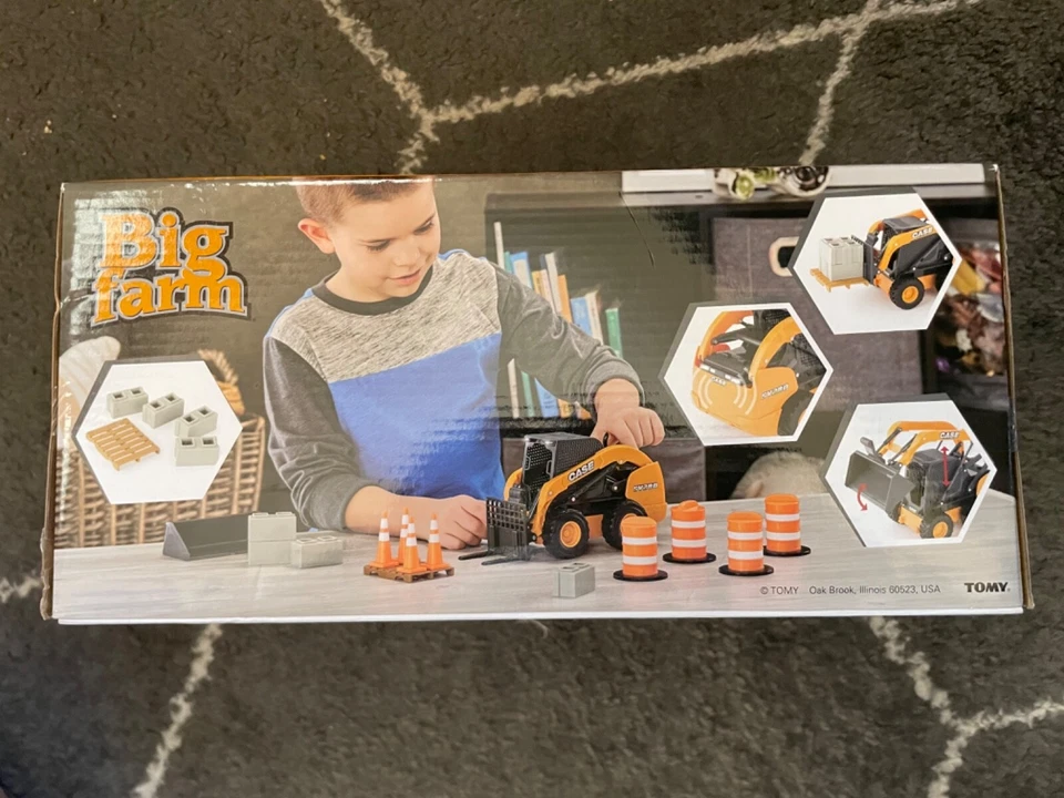 1/16 Big Farm Case SV280 Skid Loader Steer Set with Accessories 47350 - Image 3 of 4