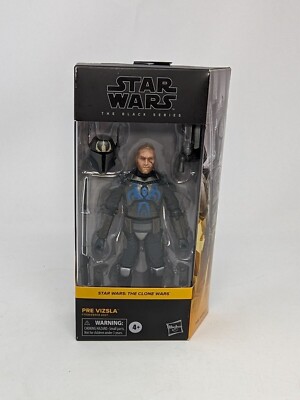  Pre Vizsla 6'' Action Figure Star Wars The Black Series The Clone Wars 