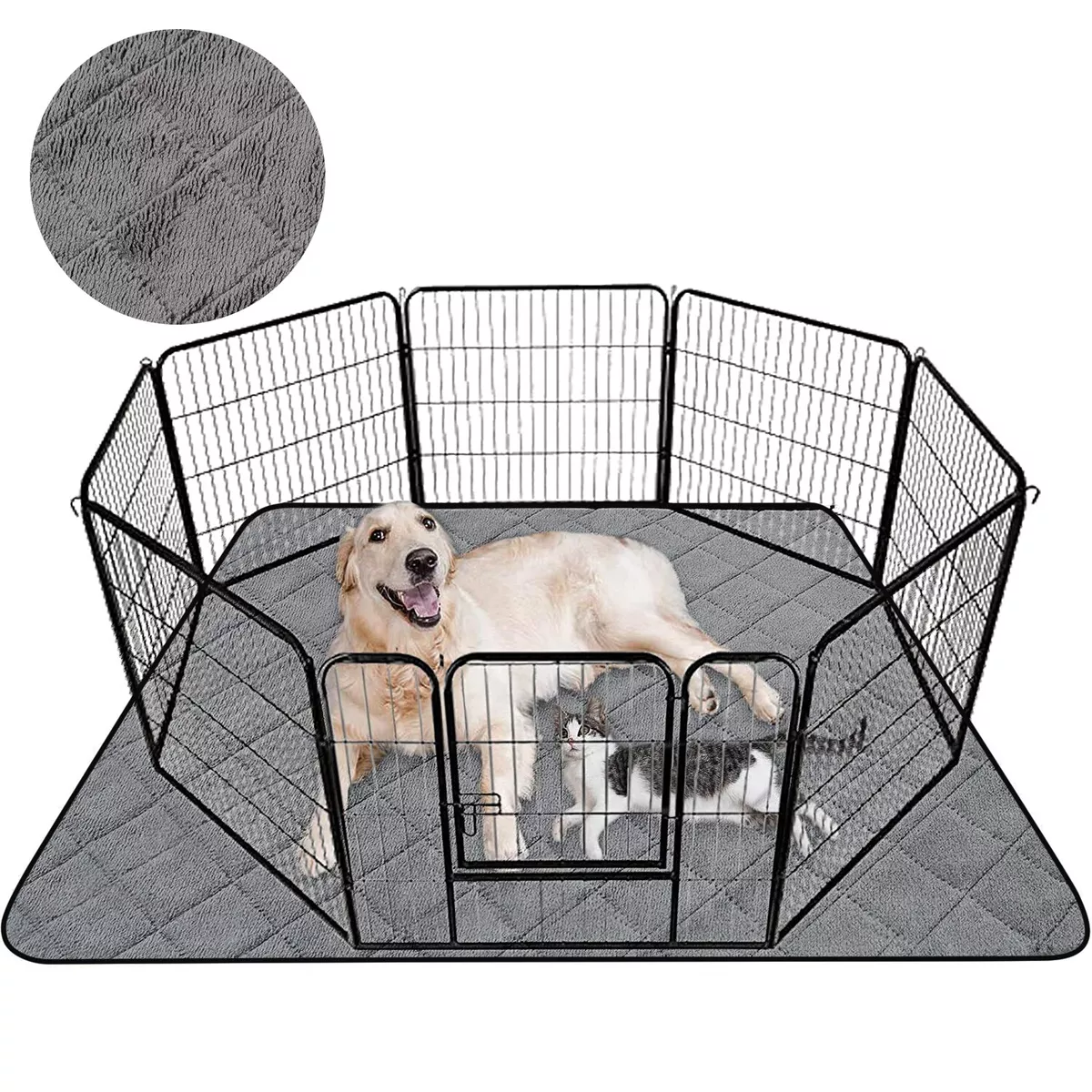 Dog Pee Pads for Puppy Playpen Heavy Absorbency Pet Whelping Pads