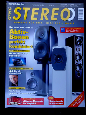 STEREO 10/12,AVM PA/SA 8,T+A KS 300 ACTIVE,MACKIE MR8,GENELEC 8260A,AUDIUM 5 ACT