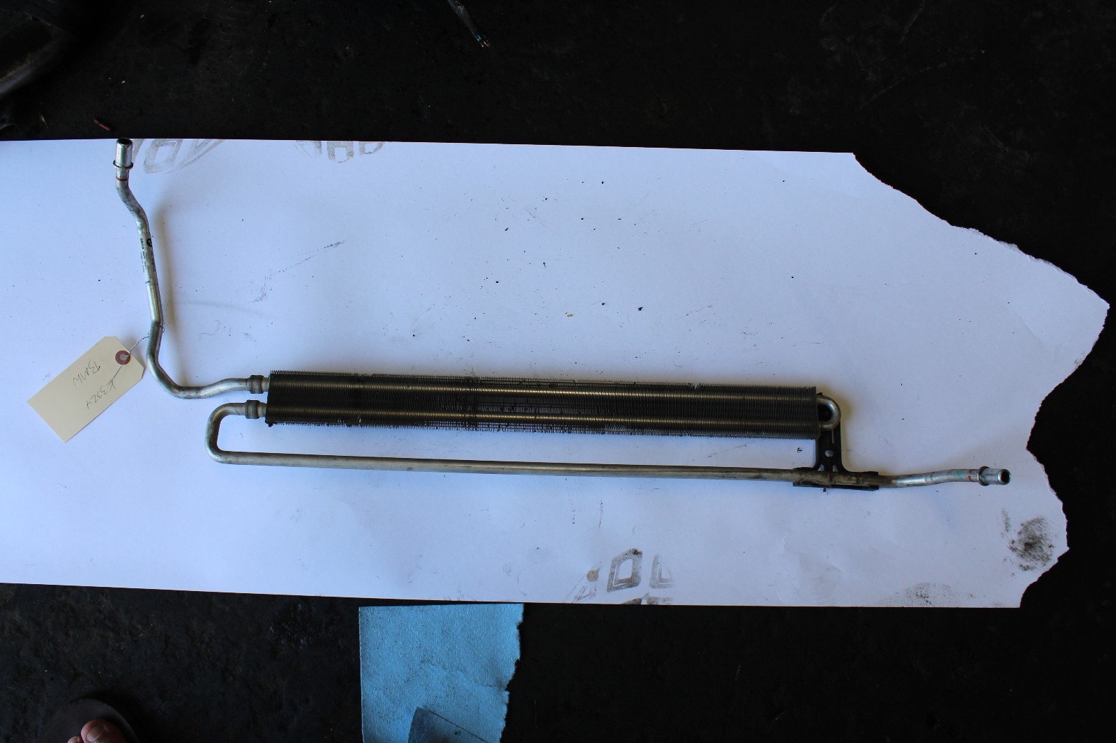 04-08 OEM BMW E60 Power Steering Oil Cooler Cooling 7519214 for  