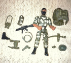 Hasbro Gi Joe Action Figure w/ Extra Accessories and Parts