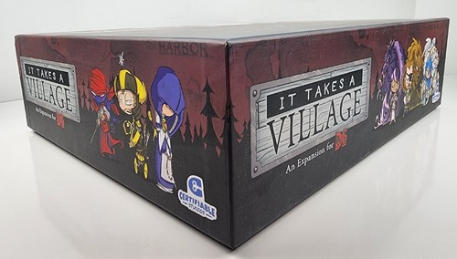 D6 Dungeons Dudes Dames Danger Dice Dragons Board Game + It Takes A Village - Picture 9 of 20