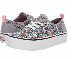 solid colored sneakers