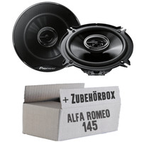 Alfa Romeo 145 Front - Pioneer Lautsprecher Auto Boxen KFZ TüR Vorne - Einbauset
