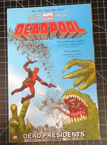 🔥Deadpool- Dead Presidents Marvel comics graphic novel paperback trade Book🔥