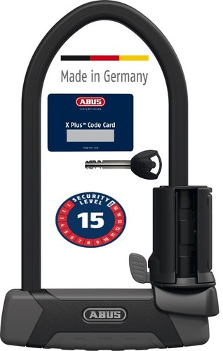 Abus Granit X Plus 540 Bike Lock U-Lock 300mm + SH B Holder RRP 144.95 - Picture 1 of 7