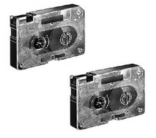 2 x Farbband Gr. 410 für Robotron Daro K6304 6304 TD80 TS80 Thermo Drucker RAR