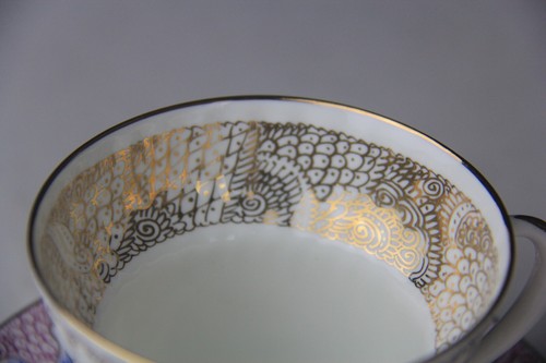 LOMONOSOV Russian Imperial Winter Day Porcelain Coffee Cup & Saucer Rare! - Picture 5 of 23