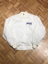 Vintage RAGING RIVERS Cotton Bomber Jacket - Grafton, IL - LRG - USA Made - EUC