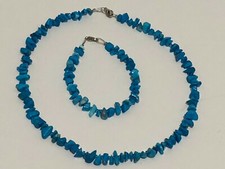 Turquoise Choker and Bracelet