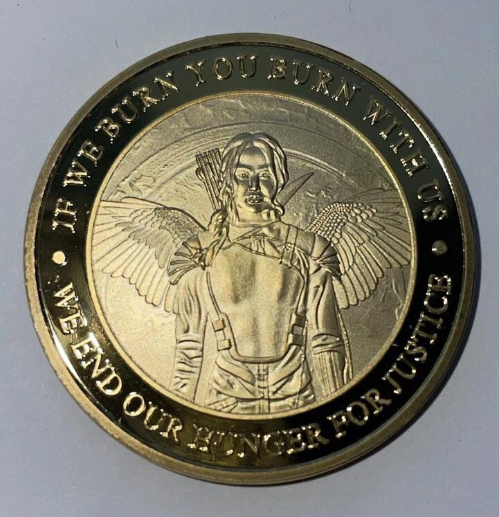 Голодные игры Золотая монета Сойка-пересмешница Баллада о певчих птицах Рэйчел Зеглер Научно-фантастический фильм - Фото 6 из 7