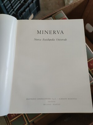 Enzyklopädie Minerva Nr. 8 Bände komplett 1968