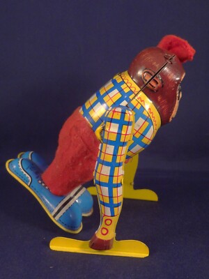JOUET TIN TOYS Automate Cochon Mecanique Pig En Boite Etat De Marche