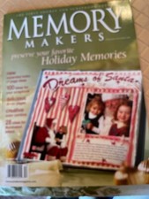 Vintage Lot of 4 Memory Makers Scrapbooking Magazines 2002  2003