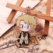 Bungo Stray Dogs Kunikida Doppo Keychain Keyring Anime Key Pendant Gift 2