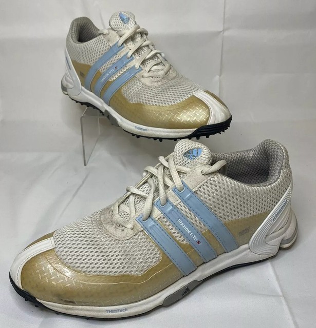 ADIDAS Traxion EVG-791003 Men's Golf Shoes White Silver Size US 8 Mens | eBay