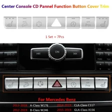 CD Panel Heater Control Buttons Cover For Mercedes Benz W176 W246 C117 GLA X156