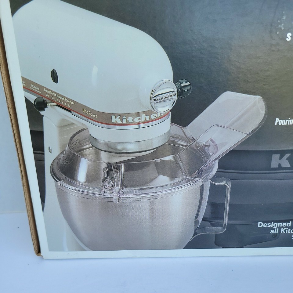 KitchenAid Hinged POURING SHIELD KPS2CL Stand Mixer Accessory 2 Piece