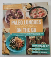 Paleo Lunches and Breakfasts on the Go Cookbook Diana Rodgers 2013  Brand New