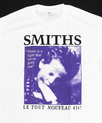 The SMITHS Rock T-shirt Le Tout Nouveau 45t! Morrissey Tee Men's