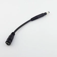 4.8x 1.7mm Bullet Male To 5.5 x 2.1mm Female DC Power Connector Adapter HP Cable