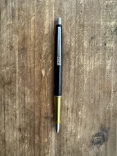 Vintage Paper Mate Double Heart Black Contour Ballpoint Pen MCM