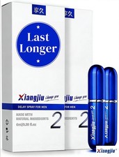 2Pcs Delay Spray for Men Longer Sex, Delay Ejaculation for Men 2nd Generation