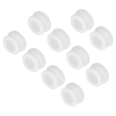 10pcs Silicone Hole Plugs Flush Type Panel Round Hole Plugs 16mm Diameter