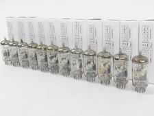 Amperex Bugle Boy ECC88 6DJ8 Vintage Audio Tube Lot (results range good to NOS)