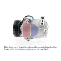 Kompressor Klimaanlage AKS Dasis 851536N FüR Opel Meriva A Astra G CC Zafira