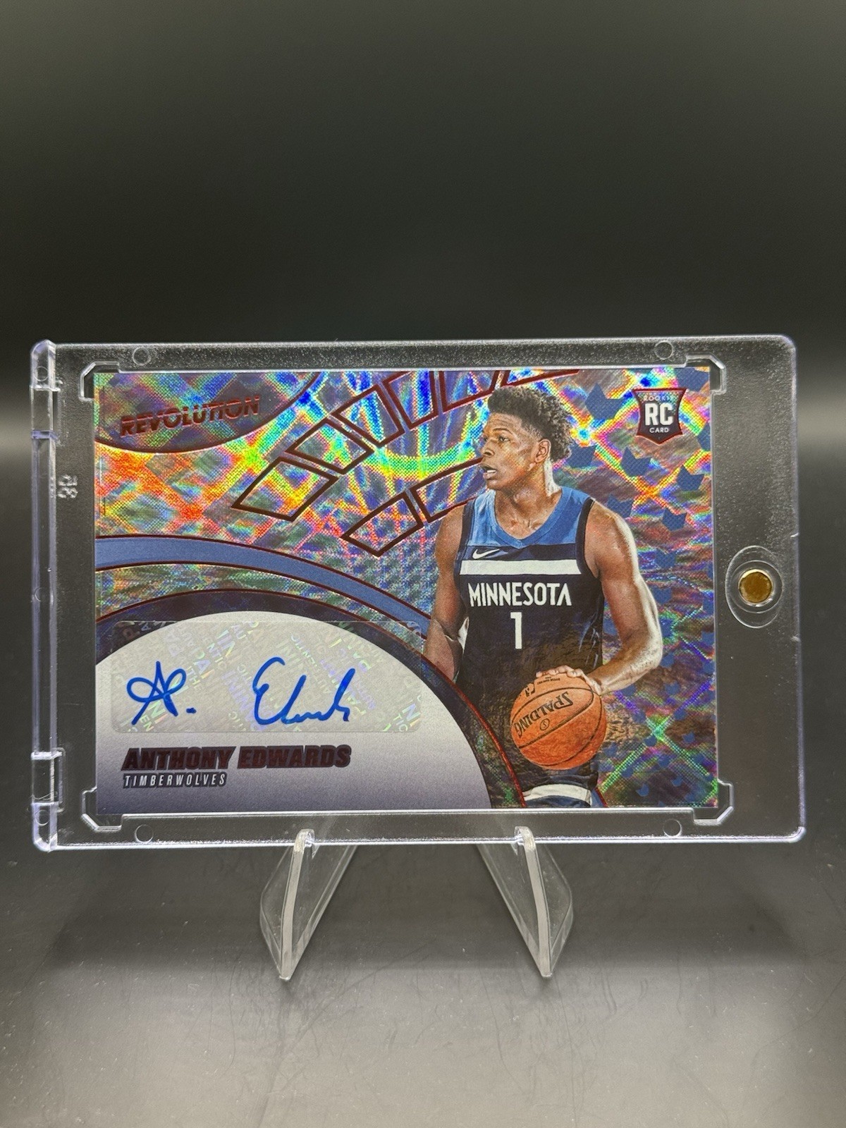 2020-21 Panini Revolution- Anthony Edwards (RC) Rookie Autographs Timberwolves