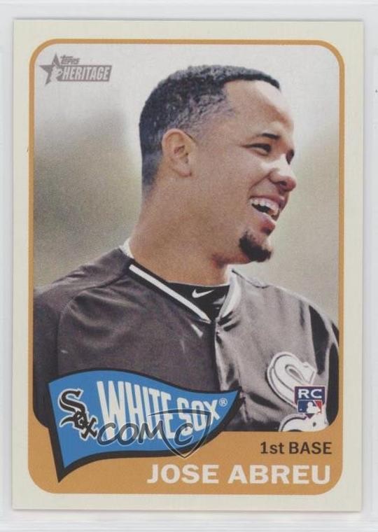 2014 Topps Heritage High Number Jose Abreu #H600 7k6