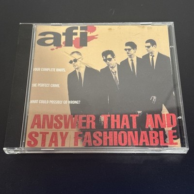 AFI Answer That and Stay Fashionable (1997) - CD