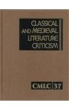 Classical and Medieval Literature Criticism Hardcover Jelena Kros