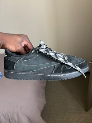 Size 11 - Jordan 1 Retro Low OG SP x Travis Scott Black Phantom