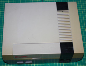 Nintendo Entertainment System NES with 2 Controllers and Super Mario Bros Game