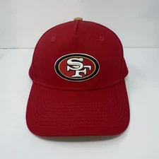 San Francisco 49ers Hat/Cap Strapback Red Gold NFL Team Apparel Unisex Embroider
